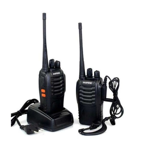  Baofeng Walkie Talkie szett, 2 db rádió, töltő