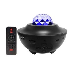   GALAXIS projector –Csillagos ég party lámpa, távirányítóval, Bluetooth hangszóró